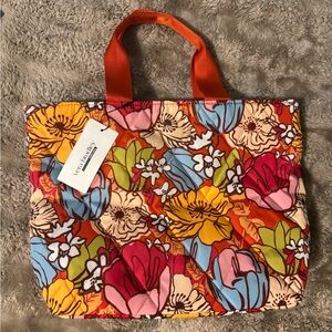 Vera Bradley Essential Lunch Tote “Midday Garden” NWT